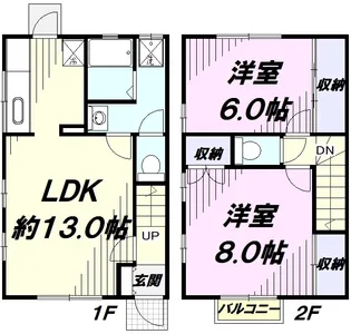アメニティ100【1階】の間取り
