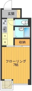 イグレック立川【6階】の間取り