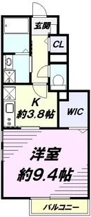 モンチャテウ 【1階】の間取り