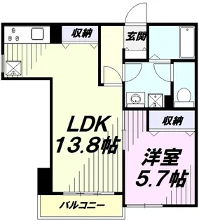 La Casa Dolce 【1階】の間取り