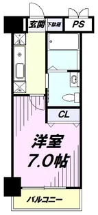 LaSante立川【5階】の間取り