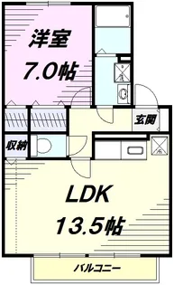 アミティエ【2階】の間取り