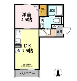 プリシアード Ⅴ【2階】の間取り