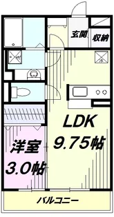 エスポワール【2階】の間取り