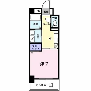 アニューレジデンス【1階】の間取り