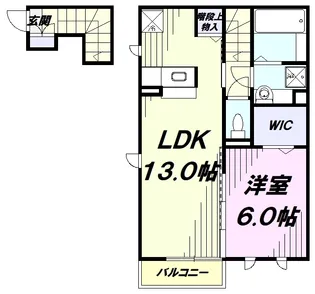 マオルベーレ【2階】の間取り