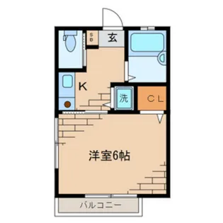 ルミエールヒイラギ【2階】の間取り