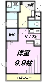 コスモ【5階】の間取り