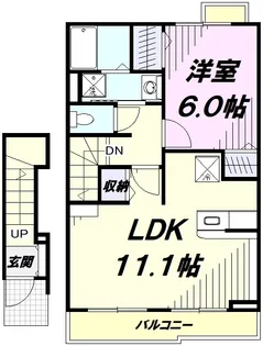 クリンゲル・バオム【2階】の間取り