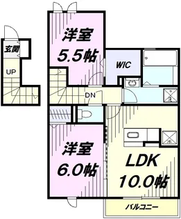 アルジェント・ステラ C棟【2階】の間取り