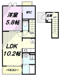サンエール【2階】の間取り