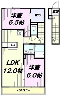 ガーデンホームズ神明【2階】の間取り