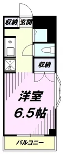 エスペランサ【205号室】の間取り