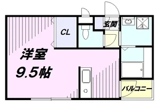 ミニヨンK【1階】の間取り