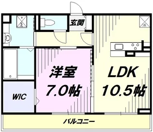 イーレクスN【3階】の間取り