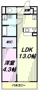 リブリ・フローレス壱番館【2階】の間取り