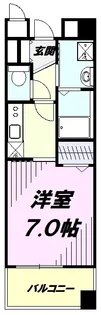 センチュリー善【4階】の間取り