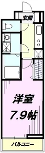 プラム・アズール【3階】の間取り