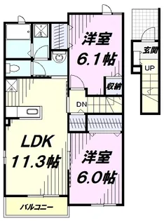 Schon Blume【2階】の間取り