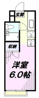 立川栄町フラット A棟【2階】の間取り