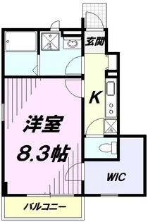 トゥレ パーシモン【1階】の間取り