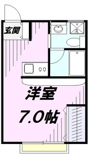 メゾン・ド・WAFU【2階】の間取り