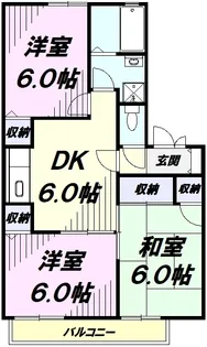 プランタニエール【1階】の間取り