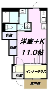 グランプラム(GranPlum)【103号室】の間取り
