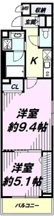 SILVERADO SHIBASAKI‐CHO【1階】の間取り