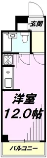 出浦マンション【5階】の間取り