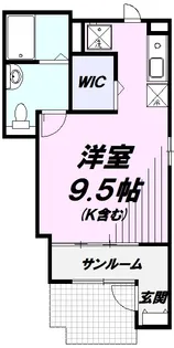 ユアーズ ヒル 7【1階】の間取り