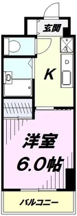 BPRレジデンス国立【6階】の間取り