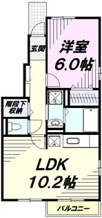 オラーンジェ【1階】の間取り