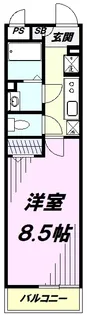 リブリ・プレーヌ【3階】の間取り