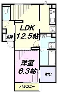 グランディール【2階】の間取り