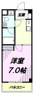 グランドコンシェルジュ立川【3階】の間取り