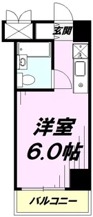 スカイコート八王子第3【4階】の間取り