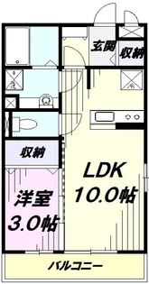 ロイヤルコートKay A【2階】の間取り