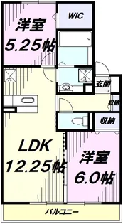 ベルテ東豊田【2階】の間取り
