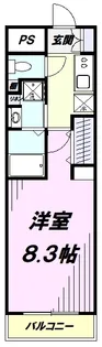 リヴシティ立川ミッド【2階】の間取り