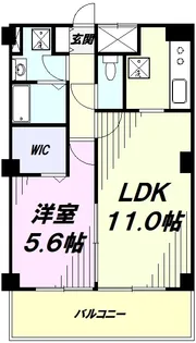プルミエール OZAKU 【2階】の間取り