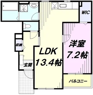 リバーサイドハピネス【1階】の間取り