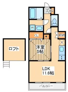 パークアレイ【1階】の間取り