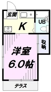 メゾンアイラ【1階】の間取り