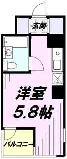 国分寺シティハイツ 【2階】の間取り