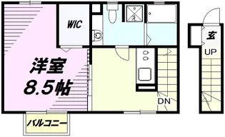 NSプレジオ【2階】の間取り