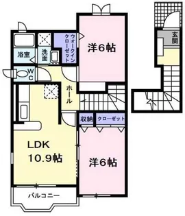 グランフィオーレ【2階】の間取り