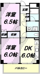 ルート立川【4階】の間取り