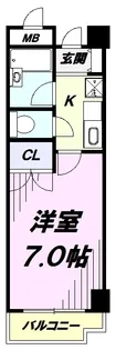 日神パレステージ玉川上水【2階】の間取り