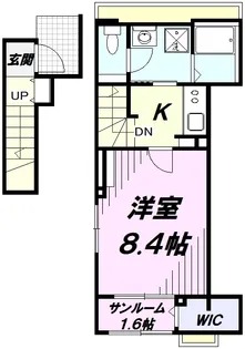KMCグランドシャトー【2階】の間取り